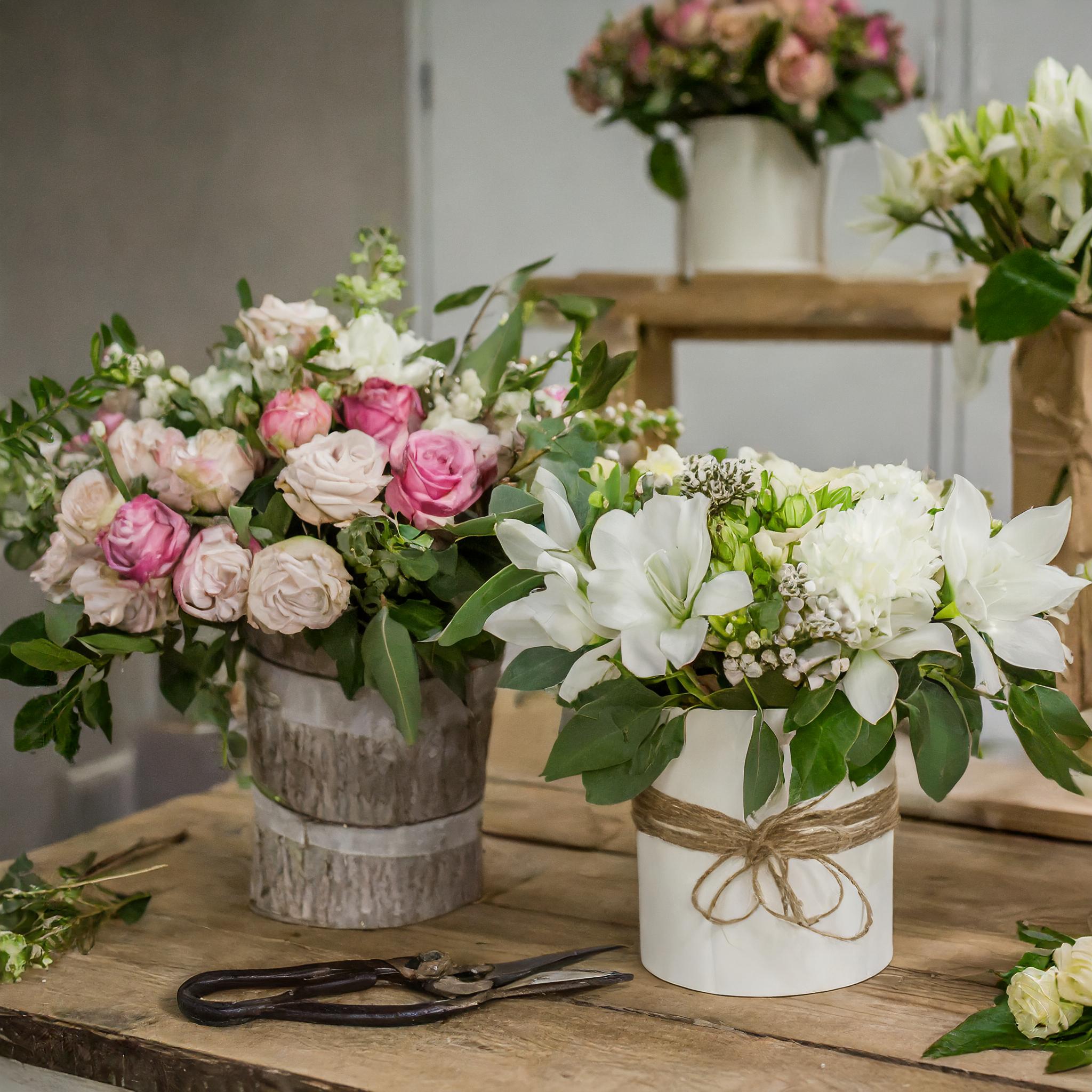 Kreative floristische Arrangements für Veranstaltungen